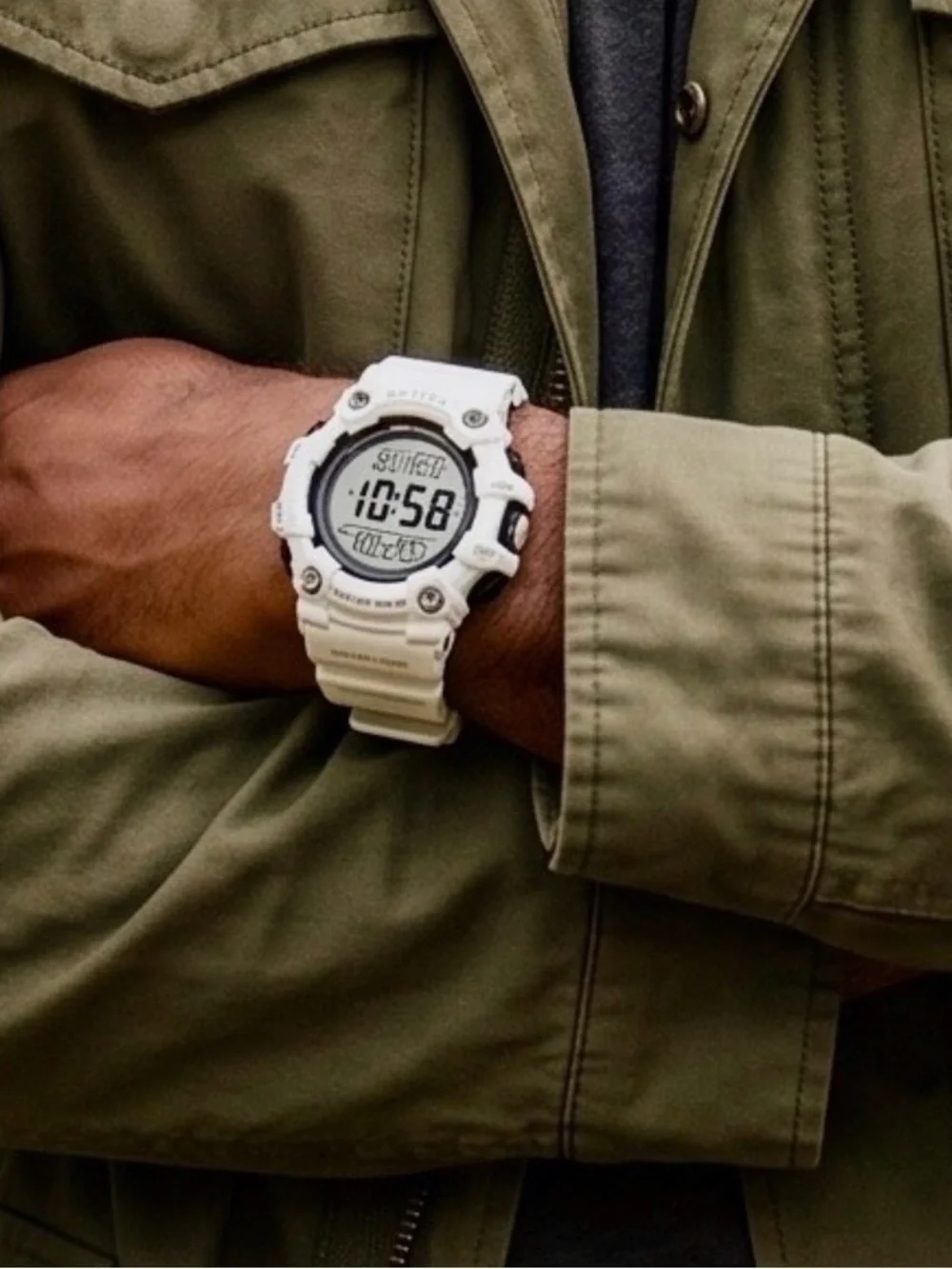 Activa Kamron X Invicta Digital Watch - 53mm White